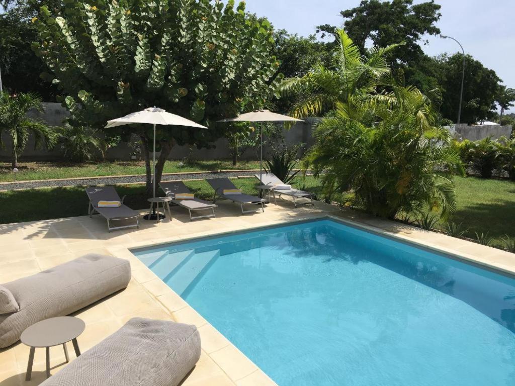Villa La Belle Creole Saint-Francois  Exteriör bild
