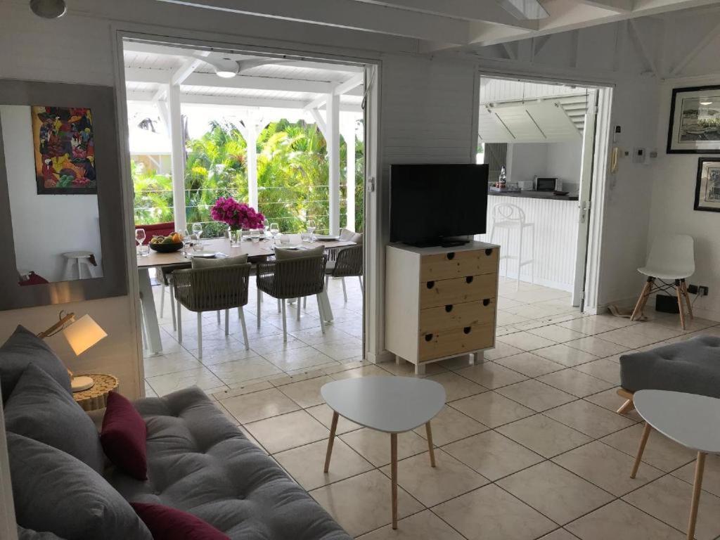 Villa La Belle Creole Saint-Francois  Exteriör bild
